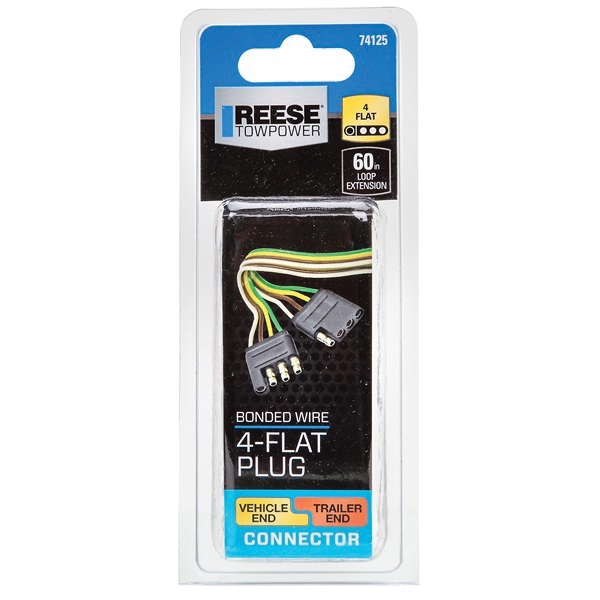 REESE TOWPOWER 74125 Connector Loop, 18 ga Wire, 60 in L - 2