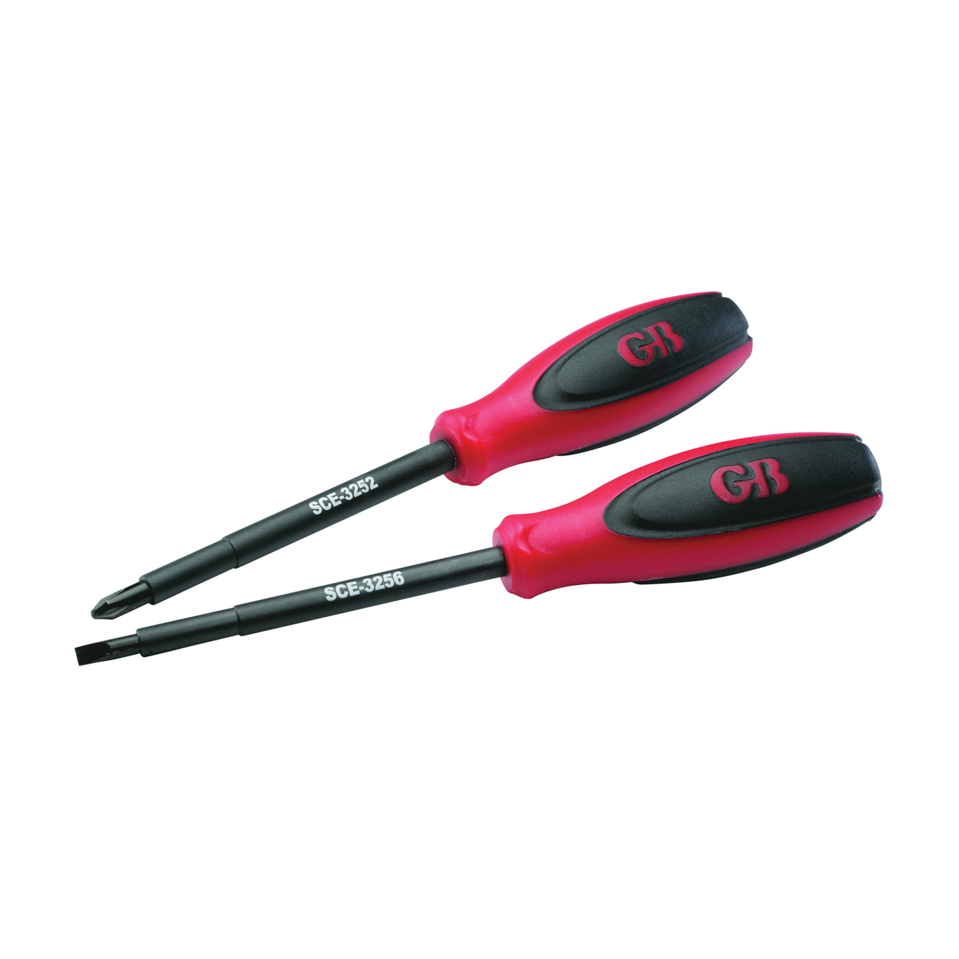 SCE-3262 Screwdriver Set, Steel, Chrome, 2-Piece