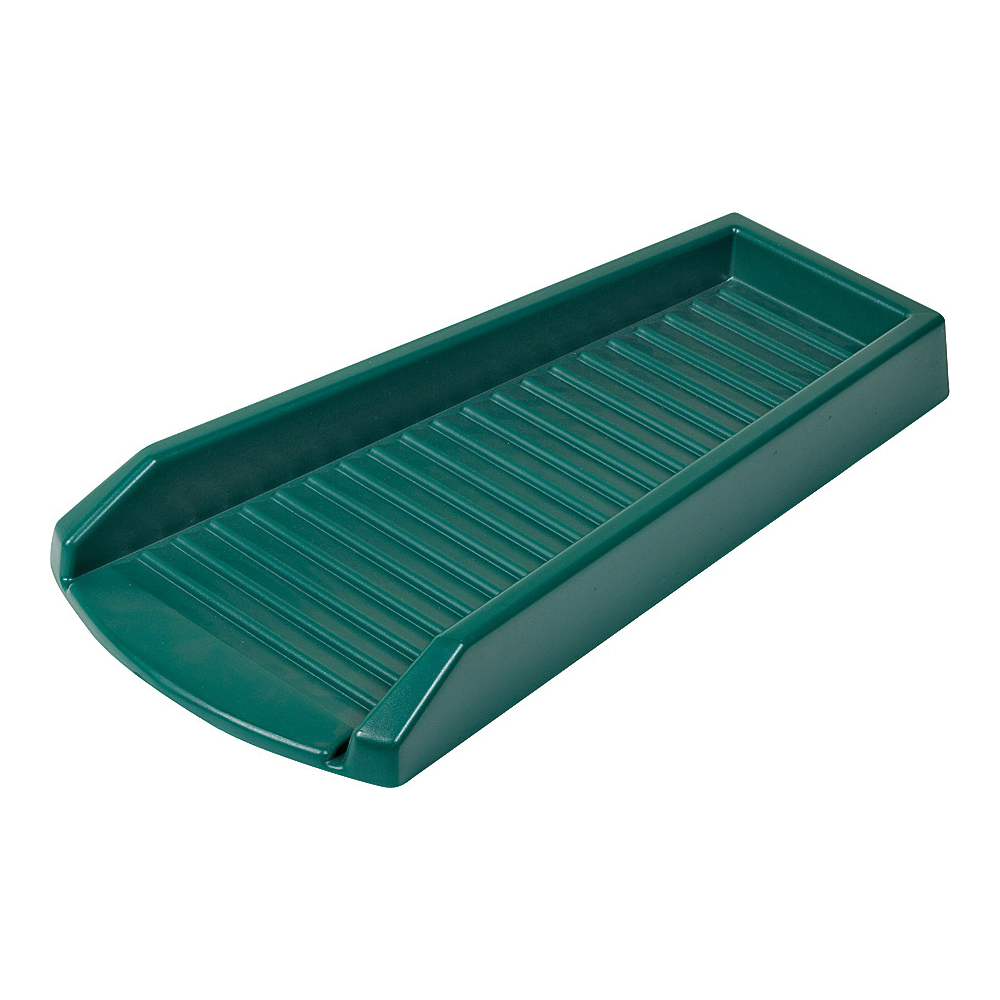 3002-12/3012-12 Splash Block, 24 in L, 11-1/2 in W, Polypropylene, Green