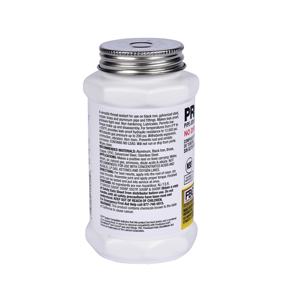 Hercules PRO DOPE 15420 Thread Sealant, 8 oz, Can, Liquid, Paste, Gray