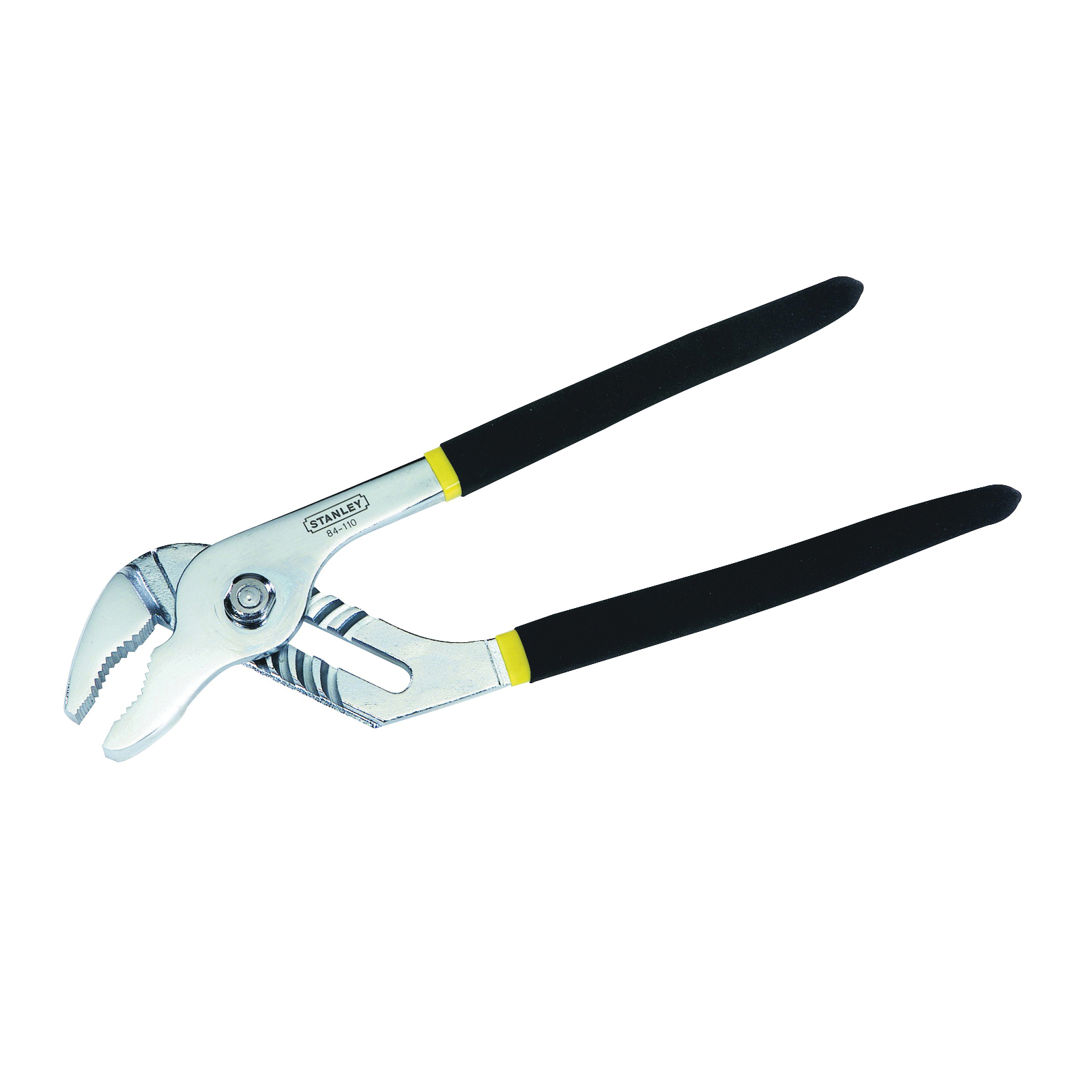 84-110 Joint Pliers, 10-1/4 in OAL, 2 in Jaw Opening, Black/Gray Handle, Cushion Grip Handle