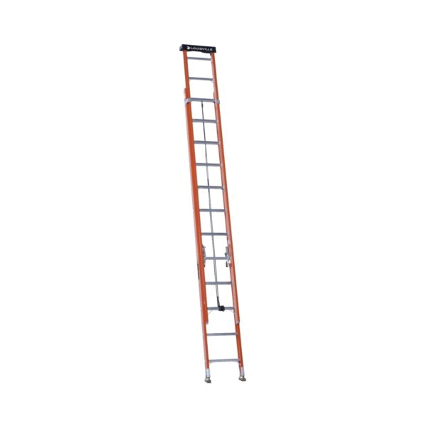 L-3022-24PT   24 ft. Extension Ladder, 286 in. Reach, 300 lb, Fiberglass