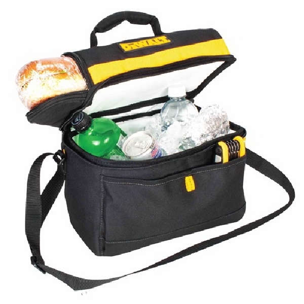 DeWALT DG5540 Cooler Tool Bag, 8 Cans Capacity, Polyester, Black/Yellow - 1