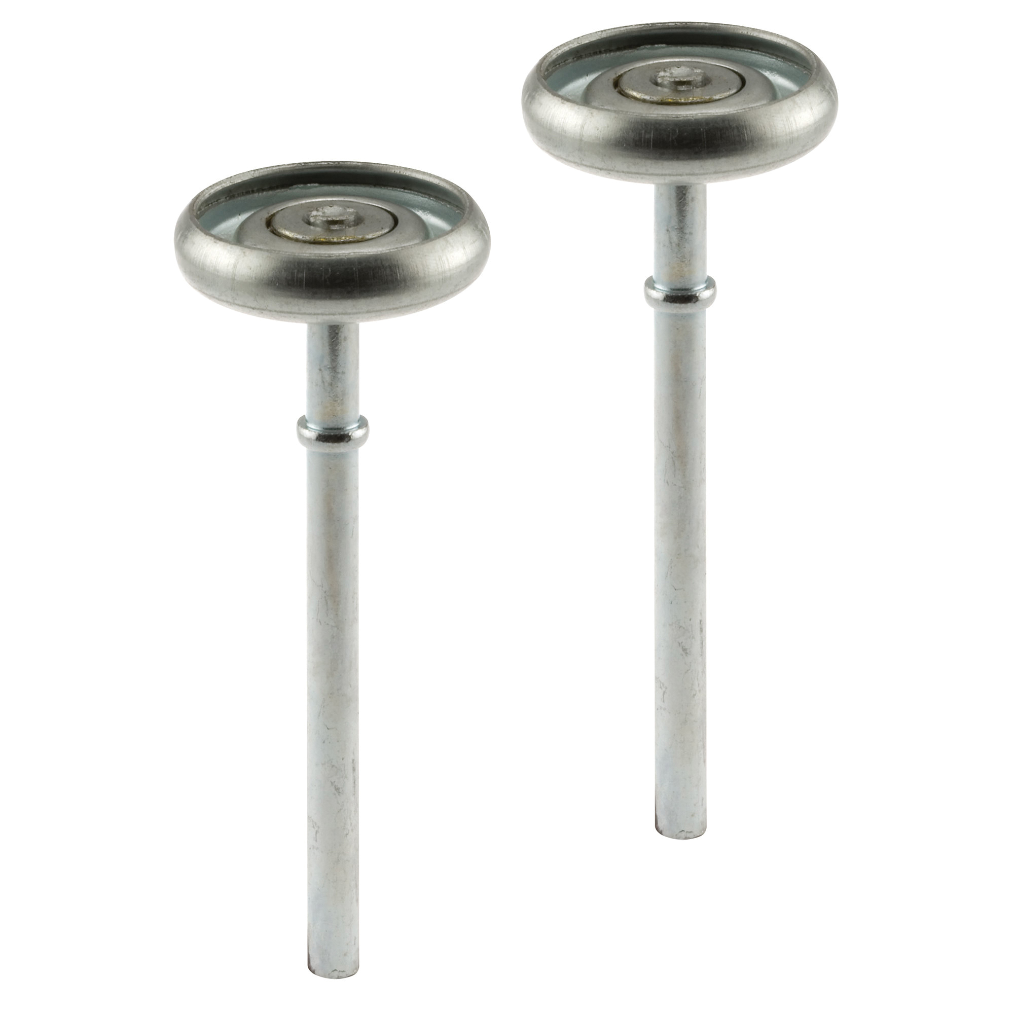 GD 52113 Door Roller, 1-13/16 in Dia Roller, 7/16 in W Roller, Steel