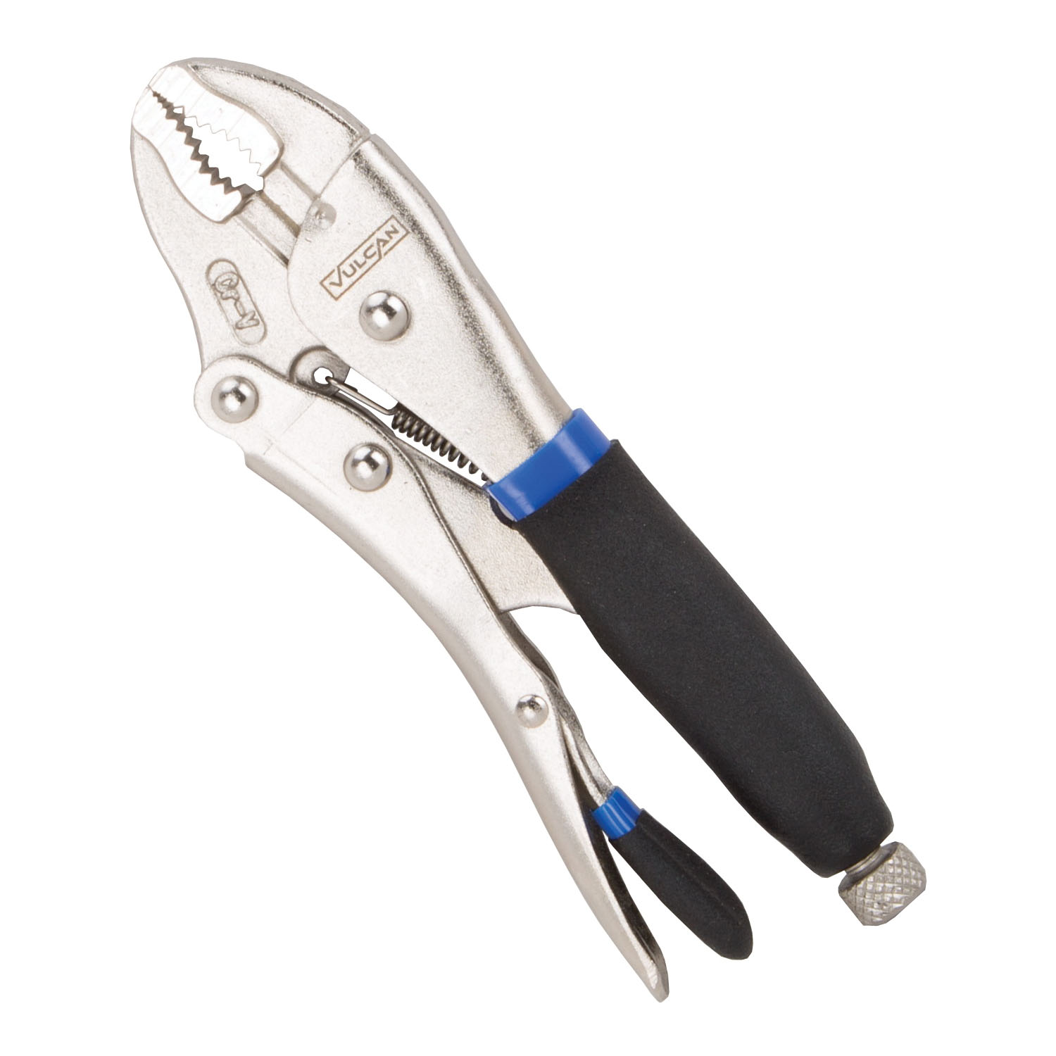 JL-NP020 Locking Pliers, 7 in OAL, Cushion Grip Handle