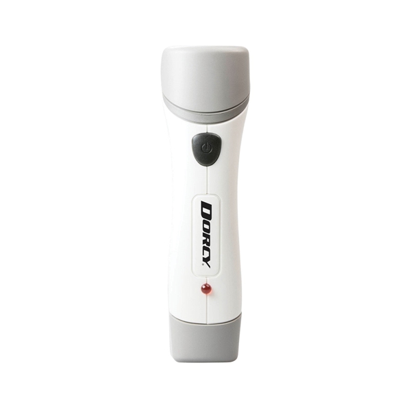 Dorcy 41-1045 Rechargeable Flashlight, Nickel-Cadmium Battery, LED Lamp, 12 Lumens Lumens, 30 m Beam Distance, White