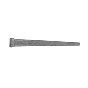 3078155 Square Cut Nail, Concrete Cut Nails, 8D, 2-1/2 in L, Steel, Hot-Dipped Galvanized, Rectangular Head, 5 lb