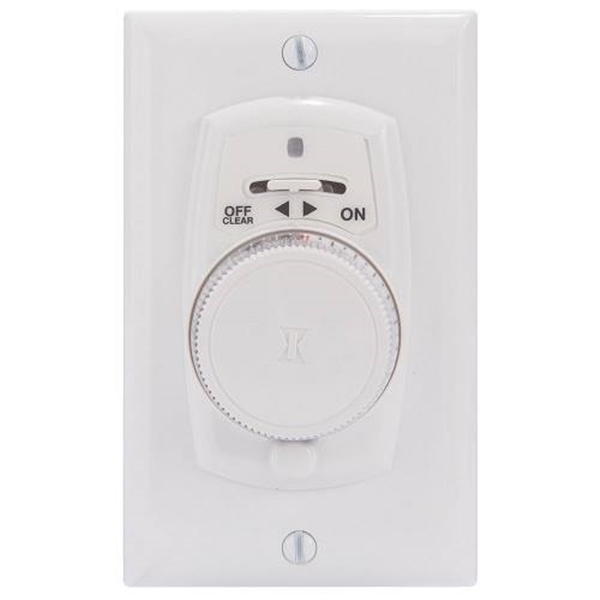 Intermatic EJ351 Electromechanical Timer, 4 A, 120 V, 40 W, 24 hr Time Setting, 48 On/Off Cycles Per Day Cycle