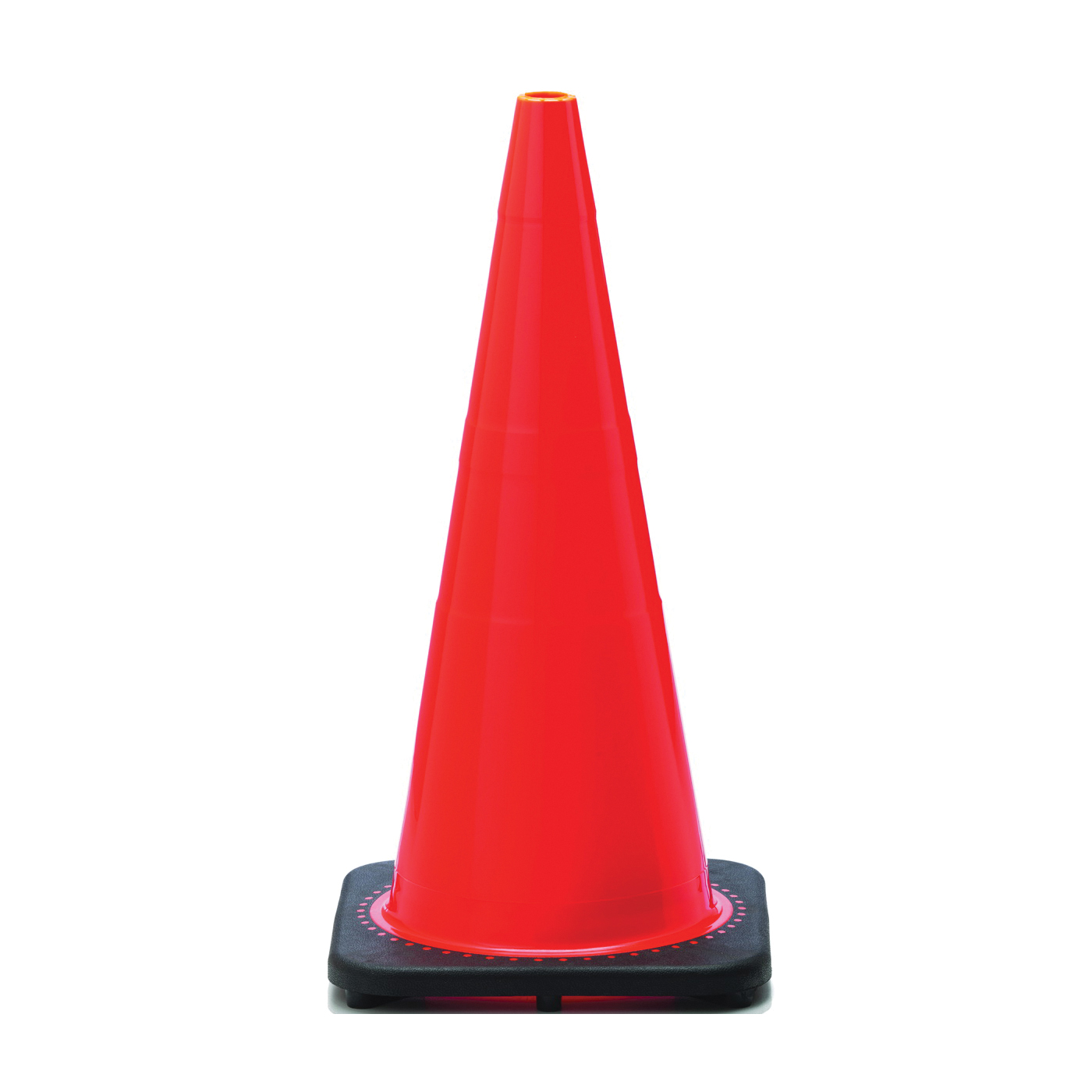 Revolution RS Series RS70032C Traffic Safety Cone, 28 in H Cone, PVC Cone, Fluorescent Orange Cone