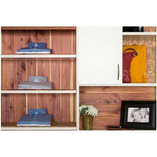 CedarSafe FL60/15N Closet Liner Plank, 3-3/4 in W, Cedar Wood - 3