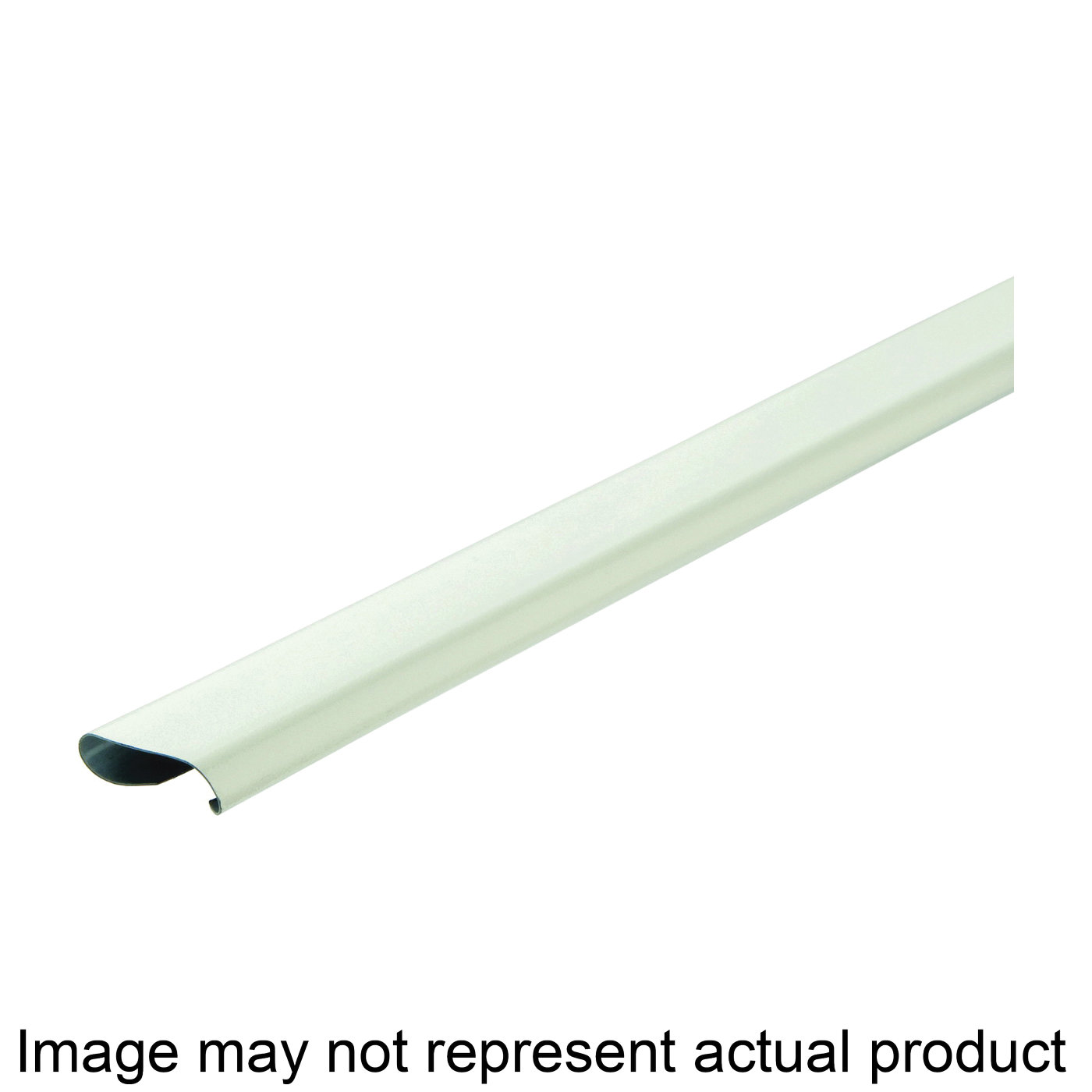 KN549 Curtain Rod Extender, 27 in L, White