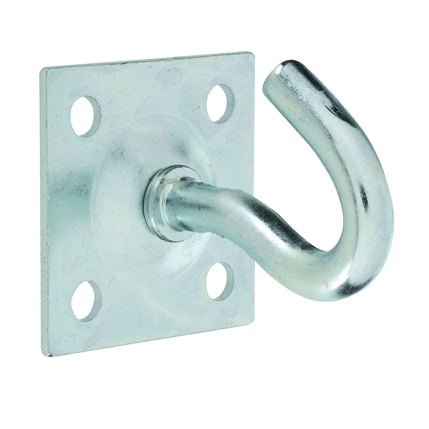 2048 Series N121-087 Clothesline Hook, 140 lb, 2.38 in L, Steel, Zinc-Plated