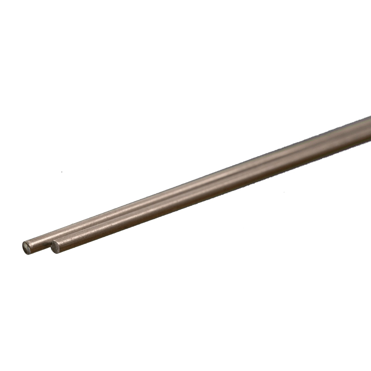 87131 Decorative Metal Rod, 1/16 in Dia, 12 in L, Stainless Steel, 302 Grade