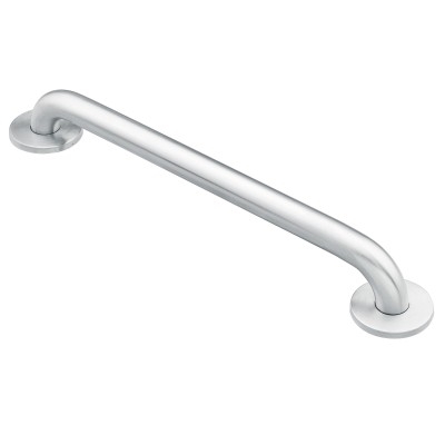 8742 Grab Bar, 42 in L Bar, 500 lb, Stainless Steel, Screw Mounting