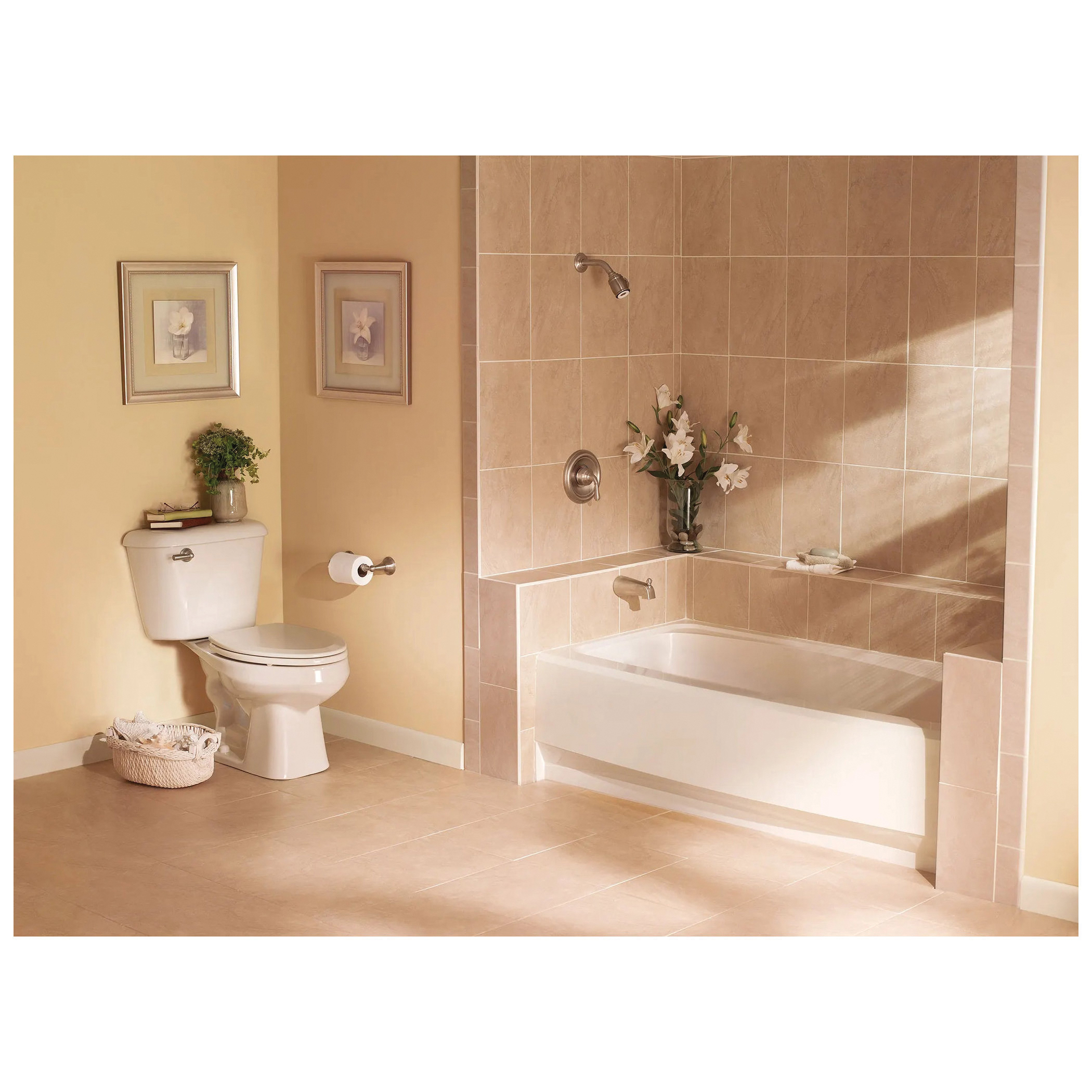 Moen Sage Series DN6808BN Toilet Paper Holder, Zinc, Brushed Nickel - 2