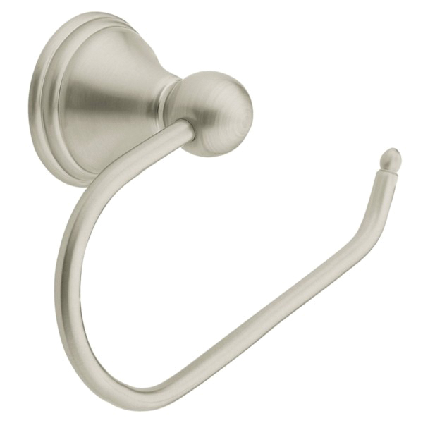 DN8408BN Toilet Paper Holder, Zinc, Brushed Nickel