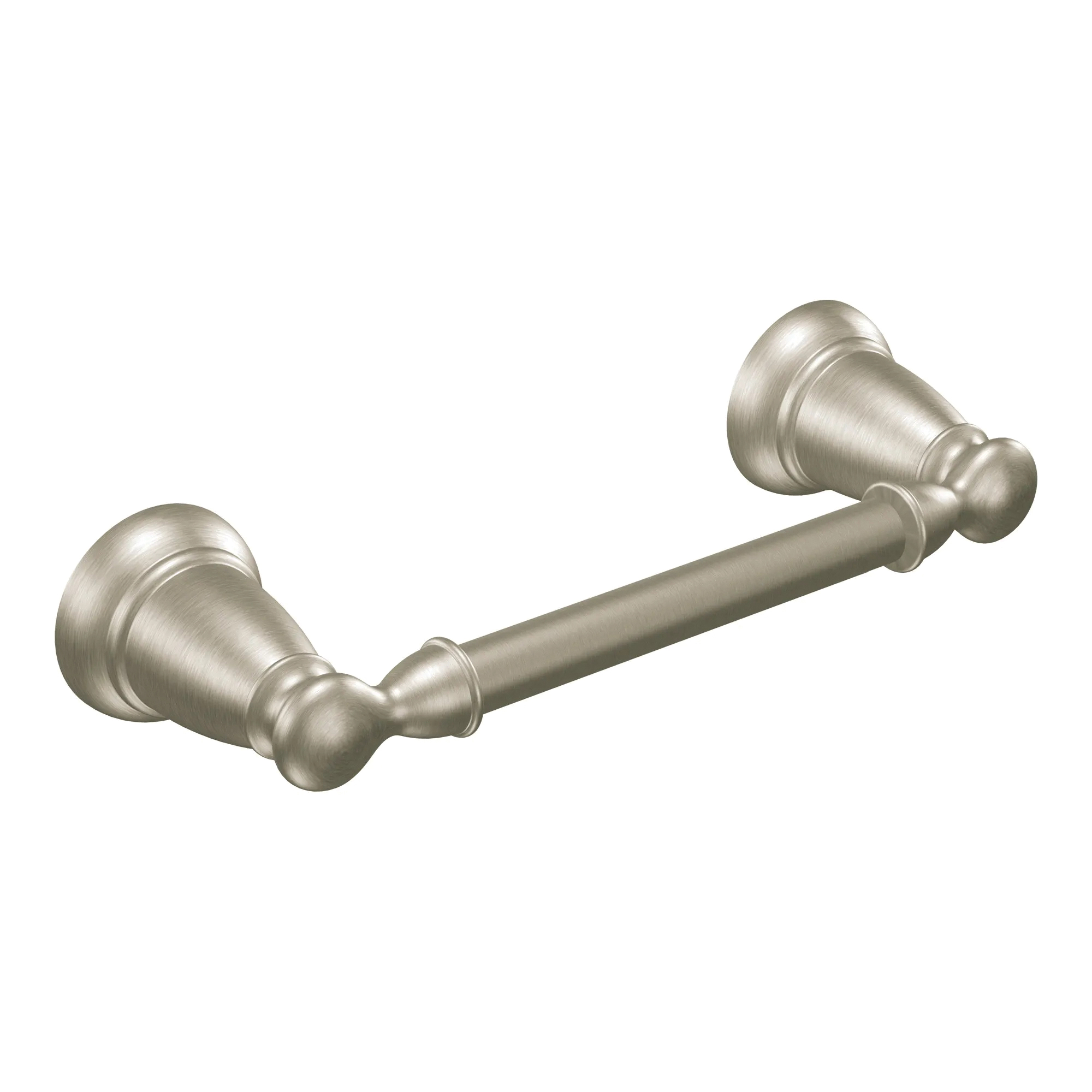 Y2608BN Toilet Paper Holder, Zinc, Brushed Nickel, Silver, Wall Mounting
