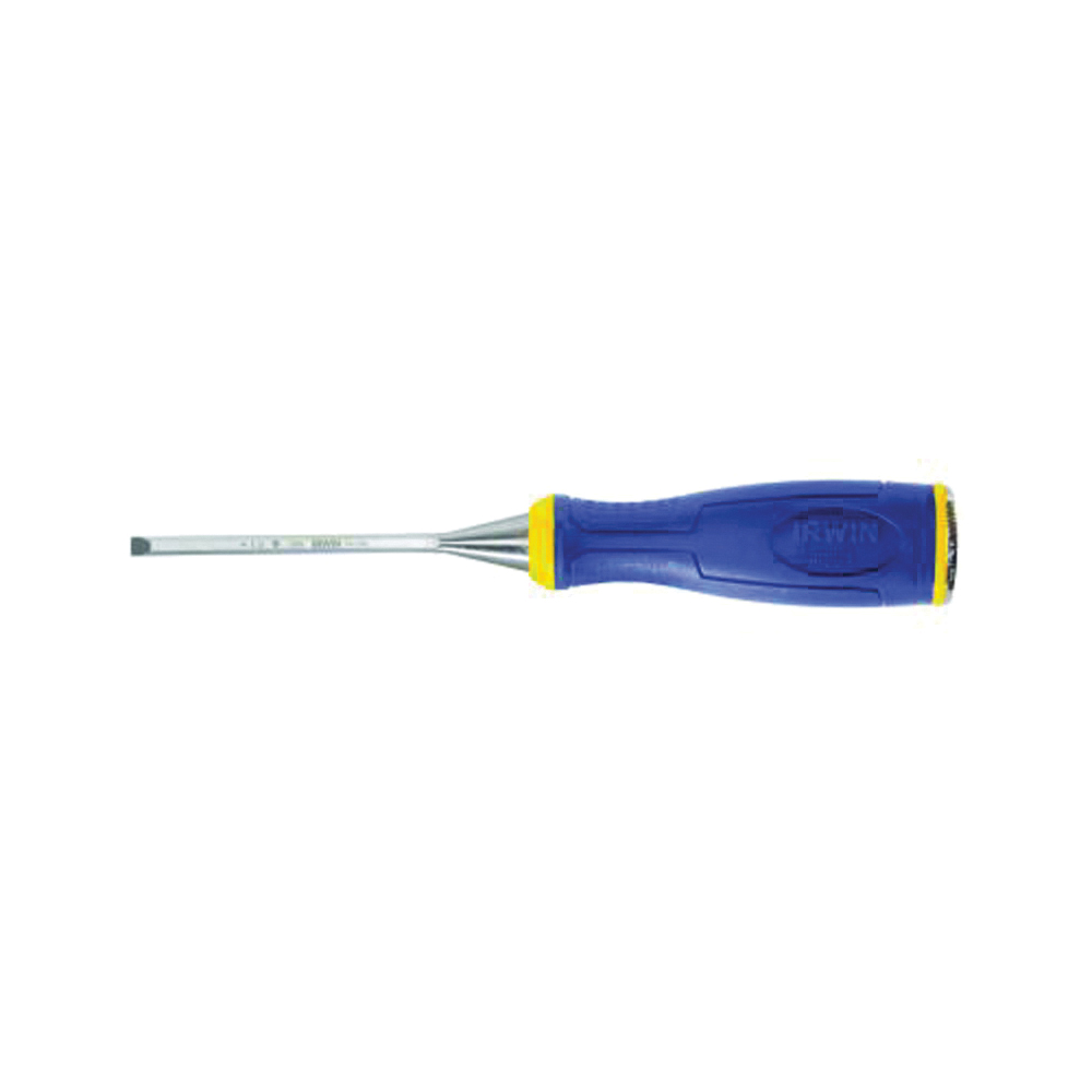 1768772 Construction Chisel, 1/4 in Tip, 3-5/8 in OAL, HCS Blade, Ergonomic Handle