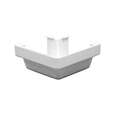M0503 Stair Post, 3-1/4 in H x 4-1/2 in W x 10 in L, K-Style Gutter System, Vinyl, White