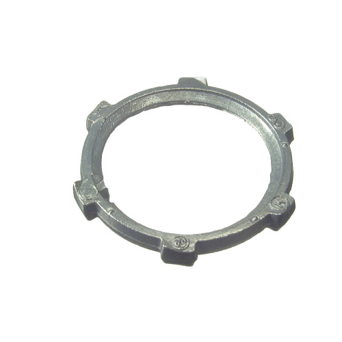 01925B Rigid Conduit Locknut, 2-1/2 in, Zinc