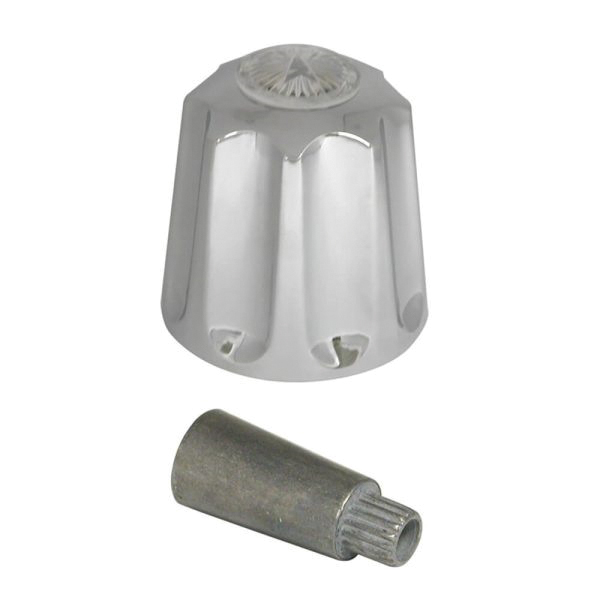 88861 Diverter Handle, Zinc, Chrome Plated, For: Gerber Single Handle Tub/Shower Faucets