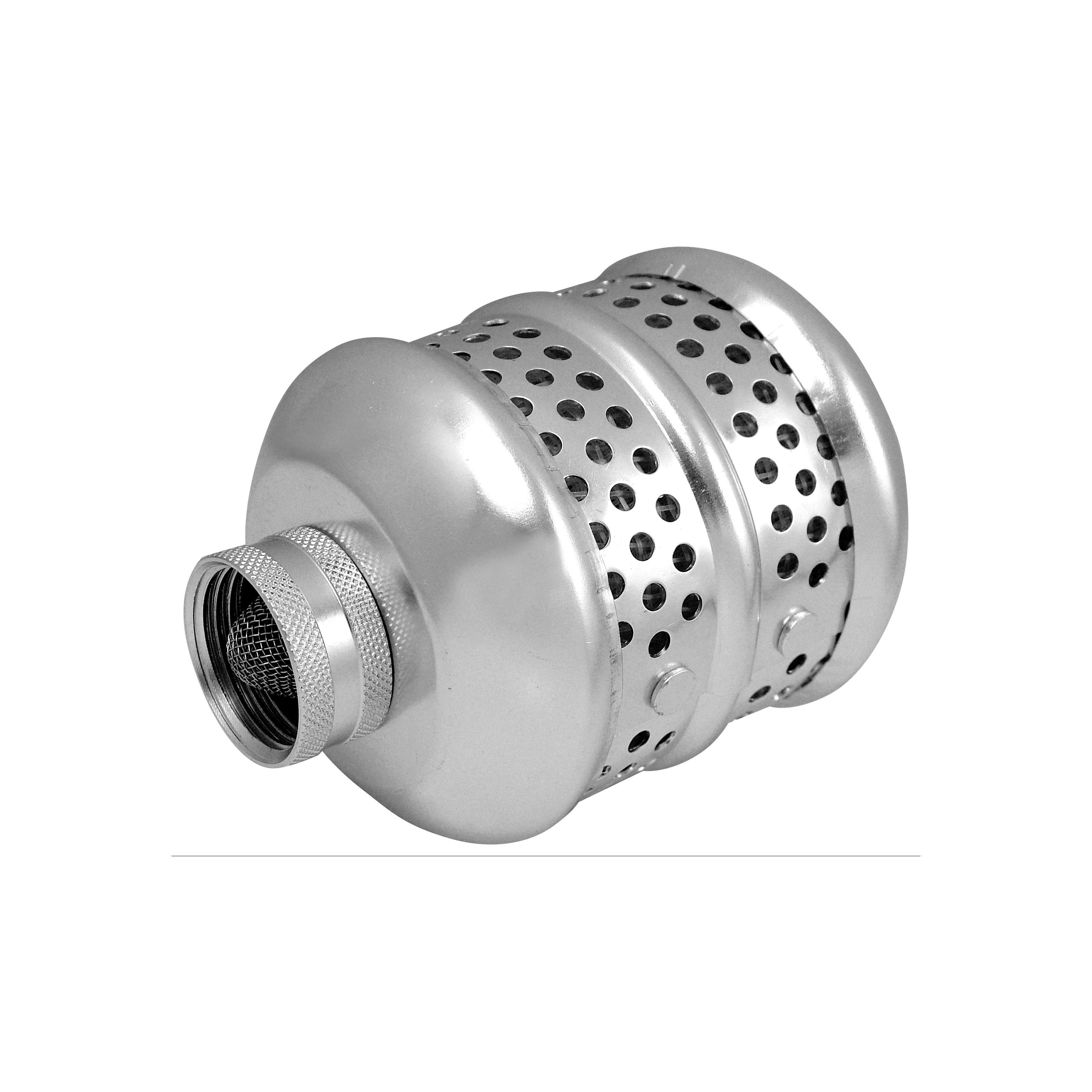 BS-1 Bubbler Sprinkler, Aluminum, Silver