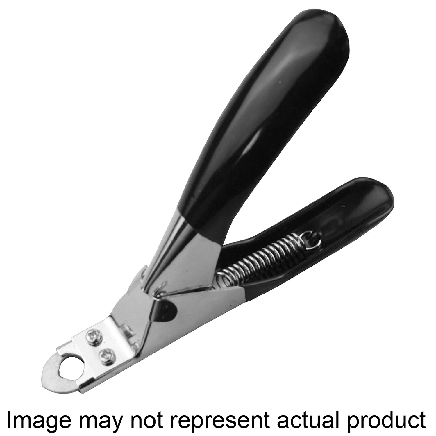 A06660 Pet Nail Trimmer, Super-Grip, Poly, Cat/Dog, Black