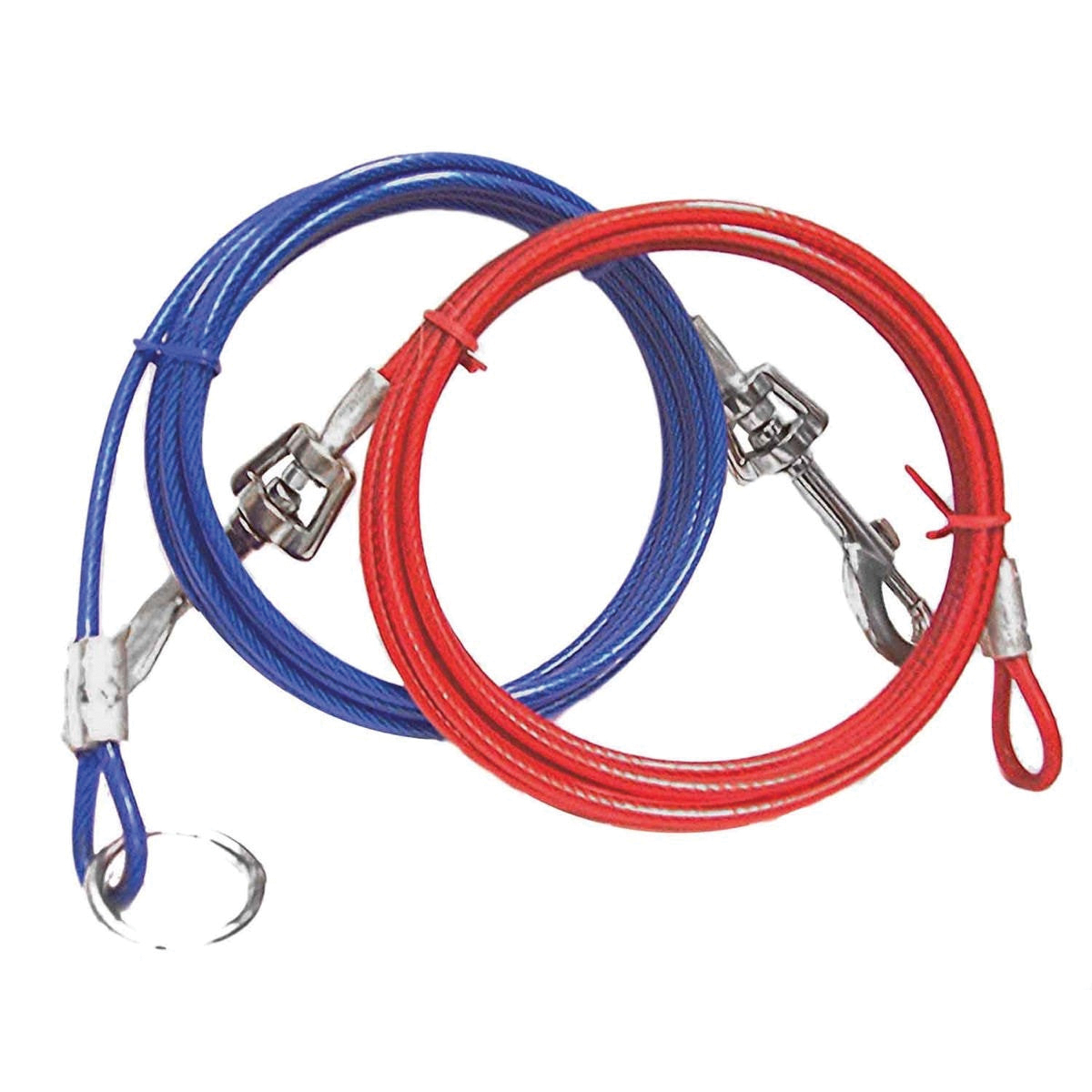 Guardian Gear Q251500099 Pet Tie-Out Belt, 10 ft L Belt/Cable, For: Large Dogs Up to 60 lb - 2