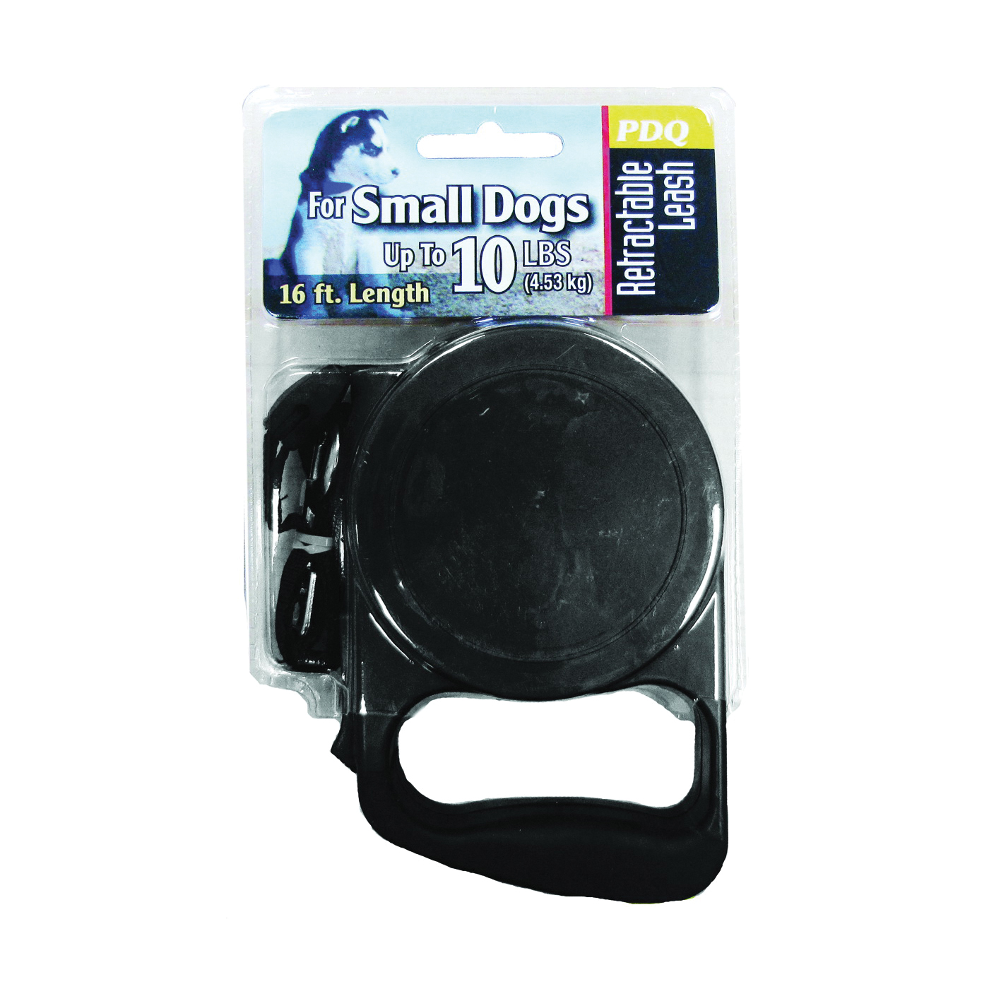 Boss Pet PDQ 11436 Corded Lead, 16 ft L, Nylon Line, Black