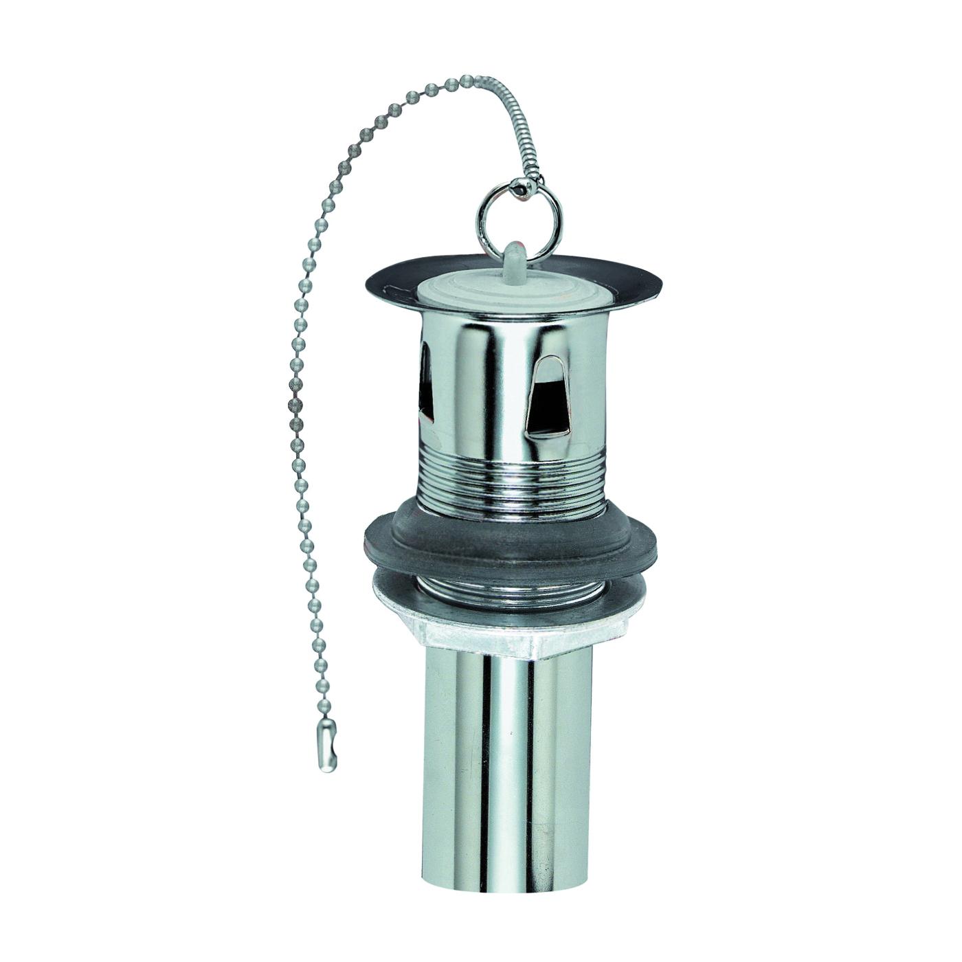 PP19PC Plug Drain, Brass, Chrome-Plated