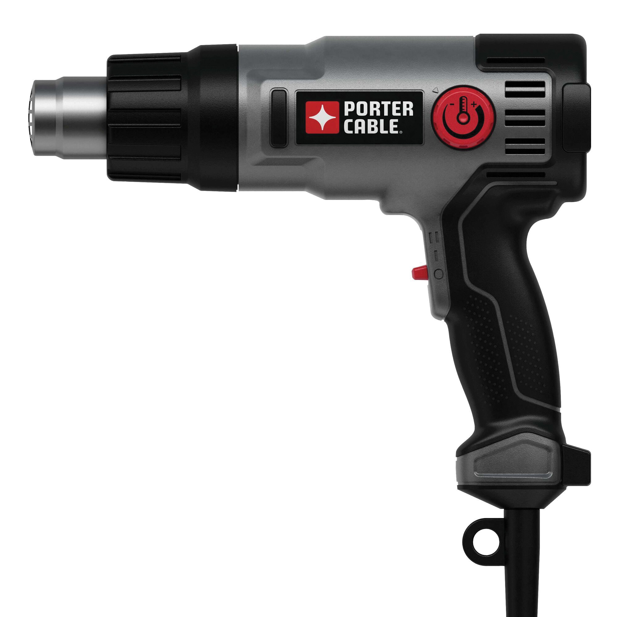 Porter-Cable PC1500HG Heat Gun, 11.7 A, 19 cfm Air, 120 to 1150 deg F, Includes: Integrated Hanging Hook - 3