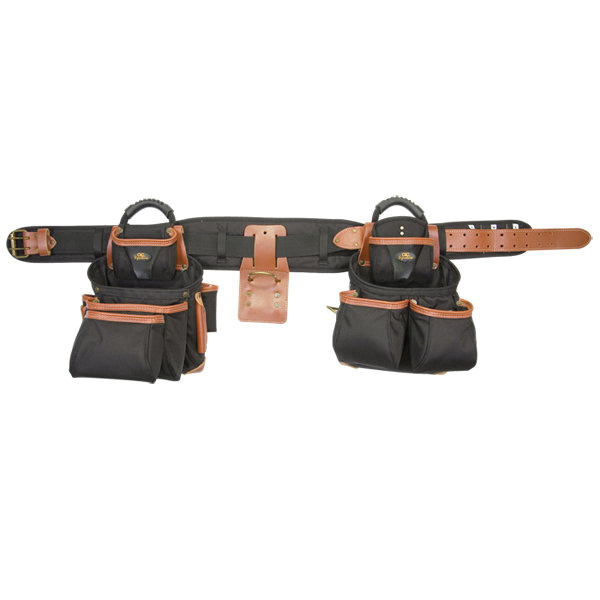 CLC Signature Series 51452 4-Piece Top-of-the-Line Pro Framer's Combo Tool Belt, 29 to 46 in Waist, Ballistic Nylon - 2