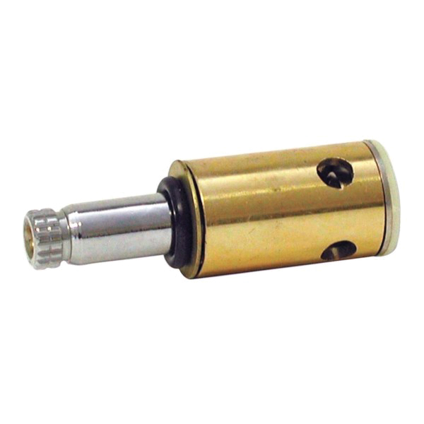 15553E Hot Stem, Brass, 2.51 in L, For: Kohler Kitchen and Bathroom Sink Faucets