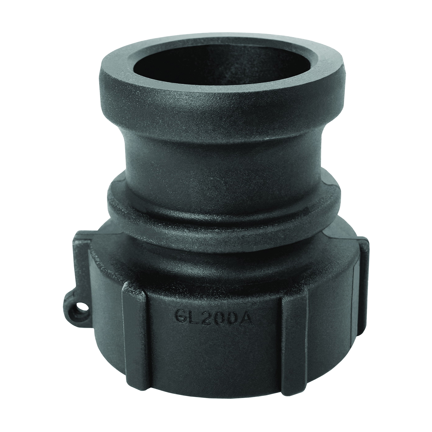 A Series GLP150A Cam Lever Coupling, 1-1/2 in, Male x FNPT, Glass Filled Polypropylene