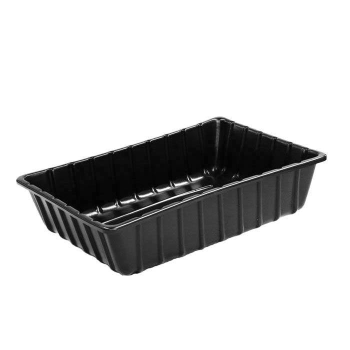 ST3608 Super Tub, 23 gal Capacity, 36 in L, 24 in W, 8 in H, Polyethylene, Black, Rectangular