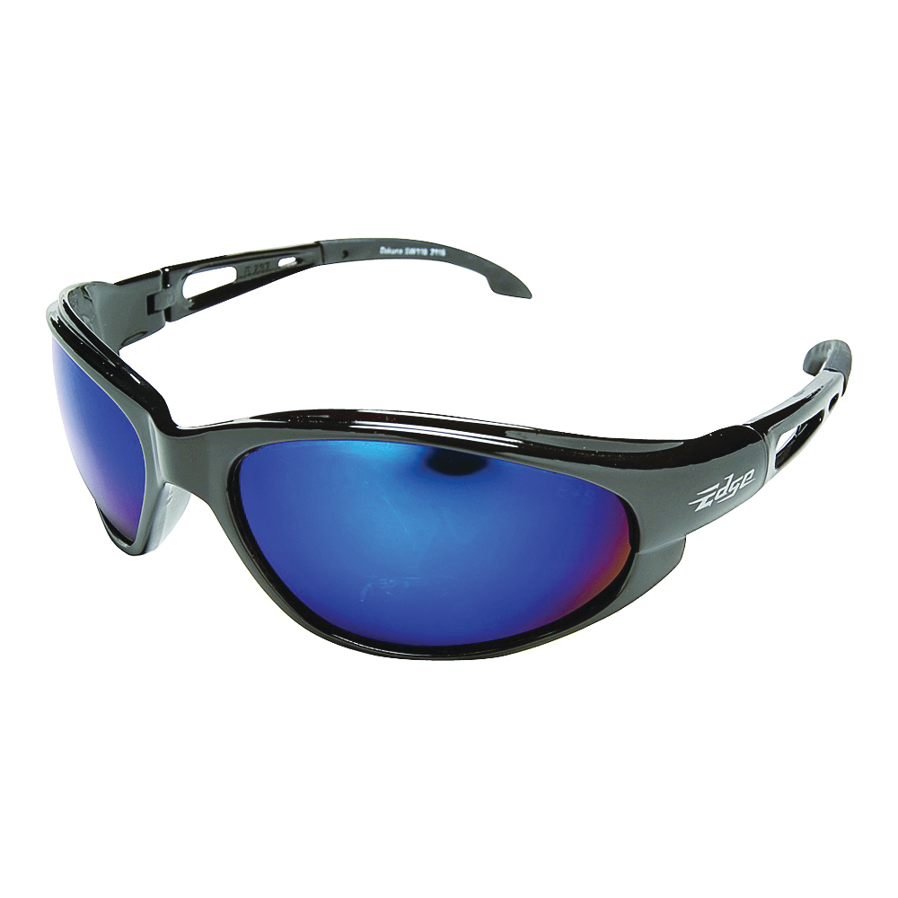 SW118 Non-Polarized Safety Glasses, Unisex, Polycarbonate Lens, Full Frame, Nylon Frame, Black Frame