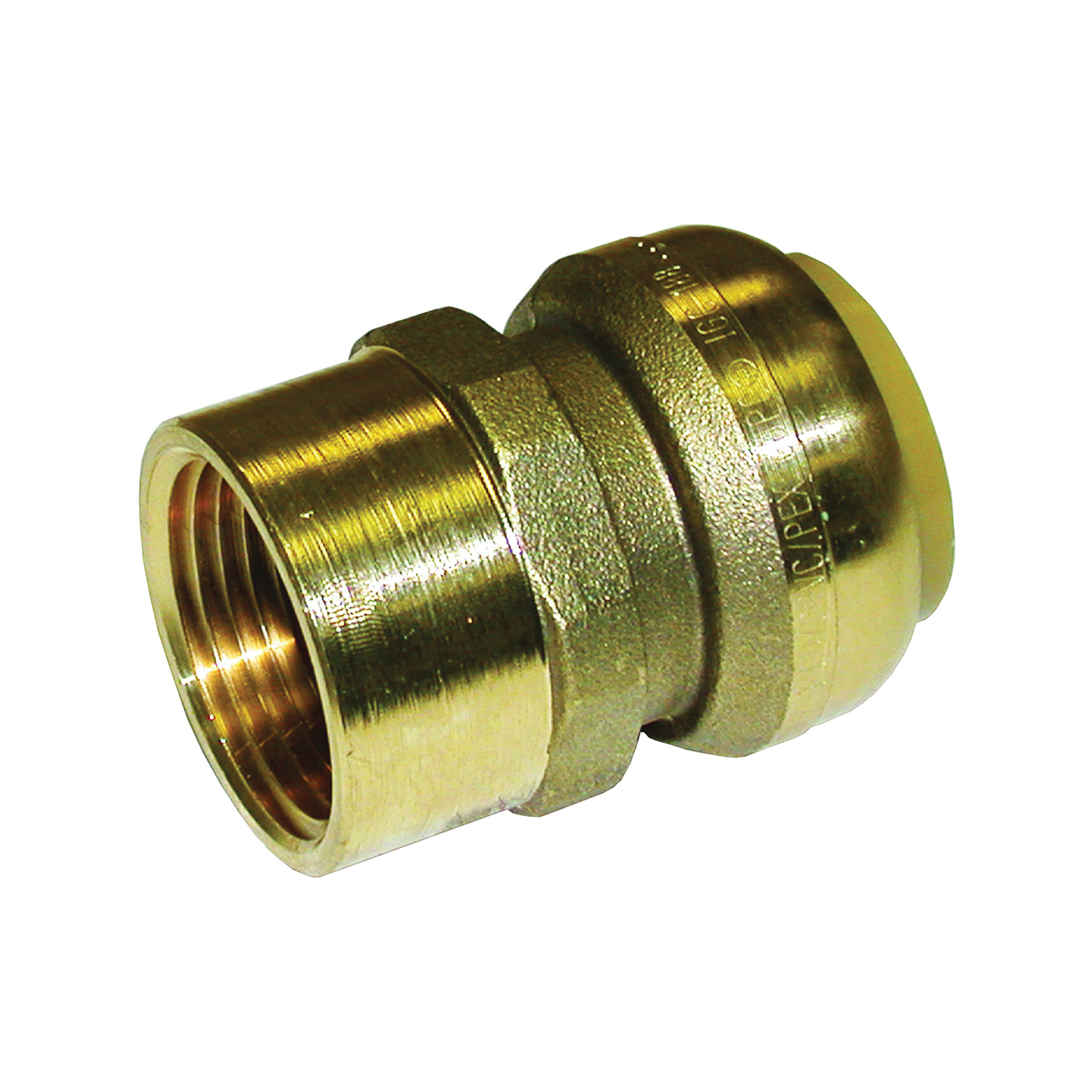 U094LFA Pipe Connector, 1 in, FNPT, Brass, 200 psi Pressure