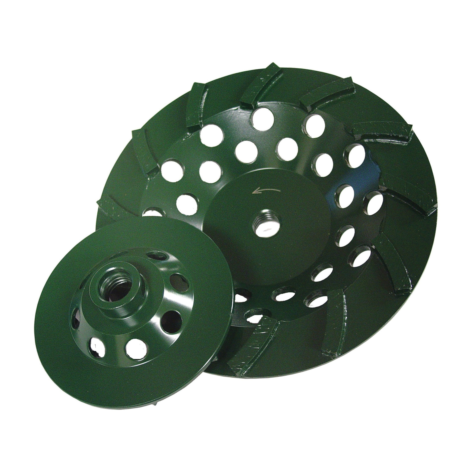 94127 Cup Grinder, 4 in Dia, 5/8-11 Arbor, Diamond Abrasive
