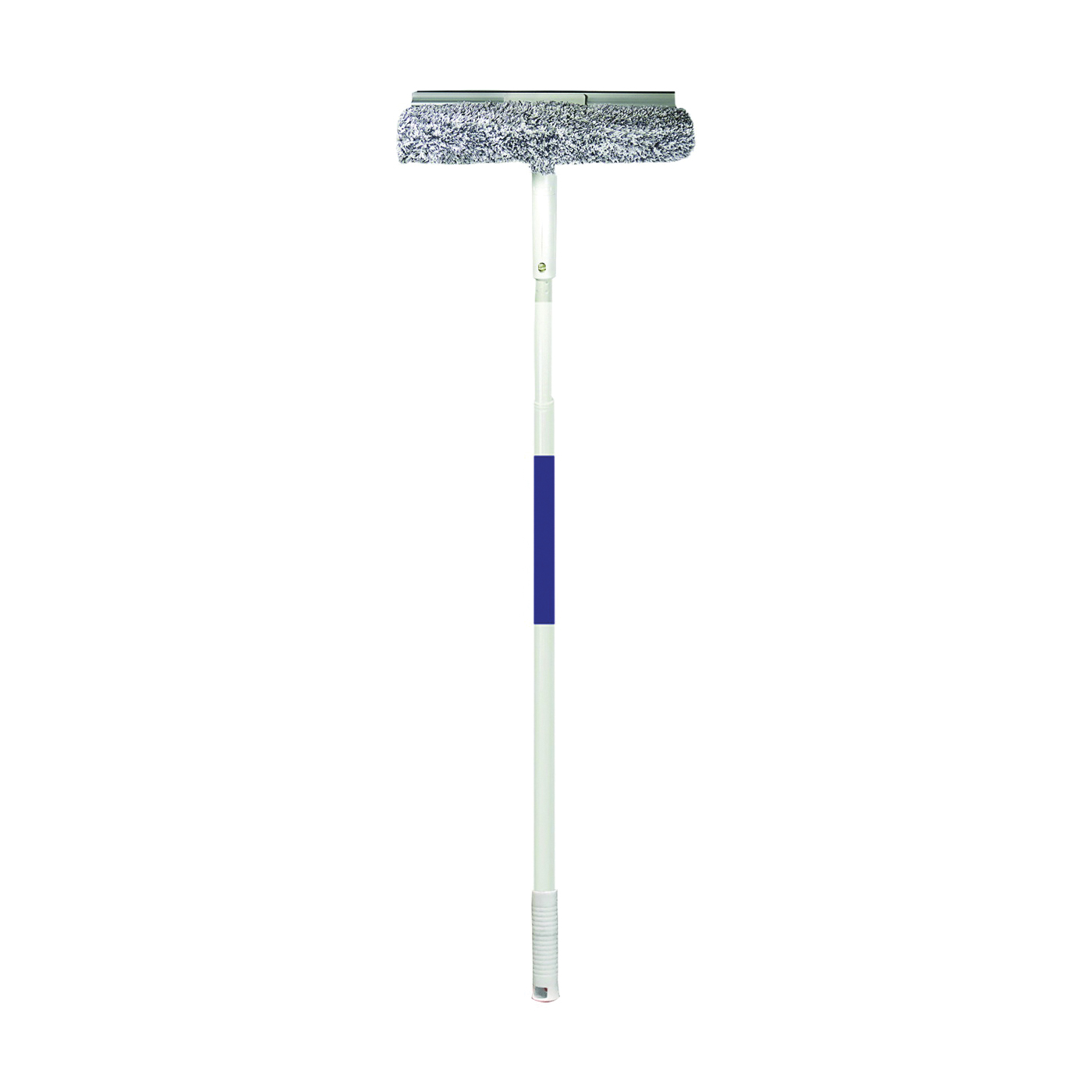 975620 Squeegee and Scrubber Kit, 12 in Blade, 39-3/4 in OAL, Gray/White