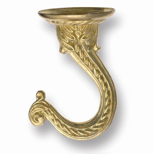 50331 Swag Hook, Brass, 2/PK