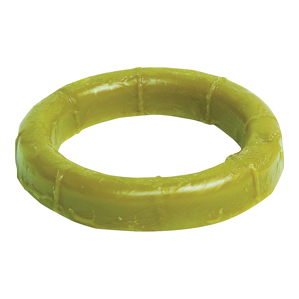 7510 Wax Seal, Plastic, Honey Yellow, For: 3 in and 4 in Waste Lines