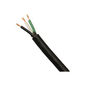 233860408 Electrical Cord, 16 AWG Wire, 3-Conductor, Copper Conductor, TPE Insulation, Seoprene/TPE Sheath, 300 V