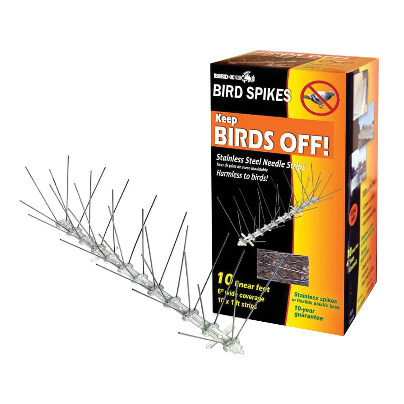 Bird-X STS-10-R Bird Spike Kit - 1