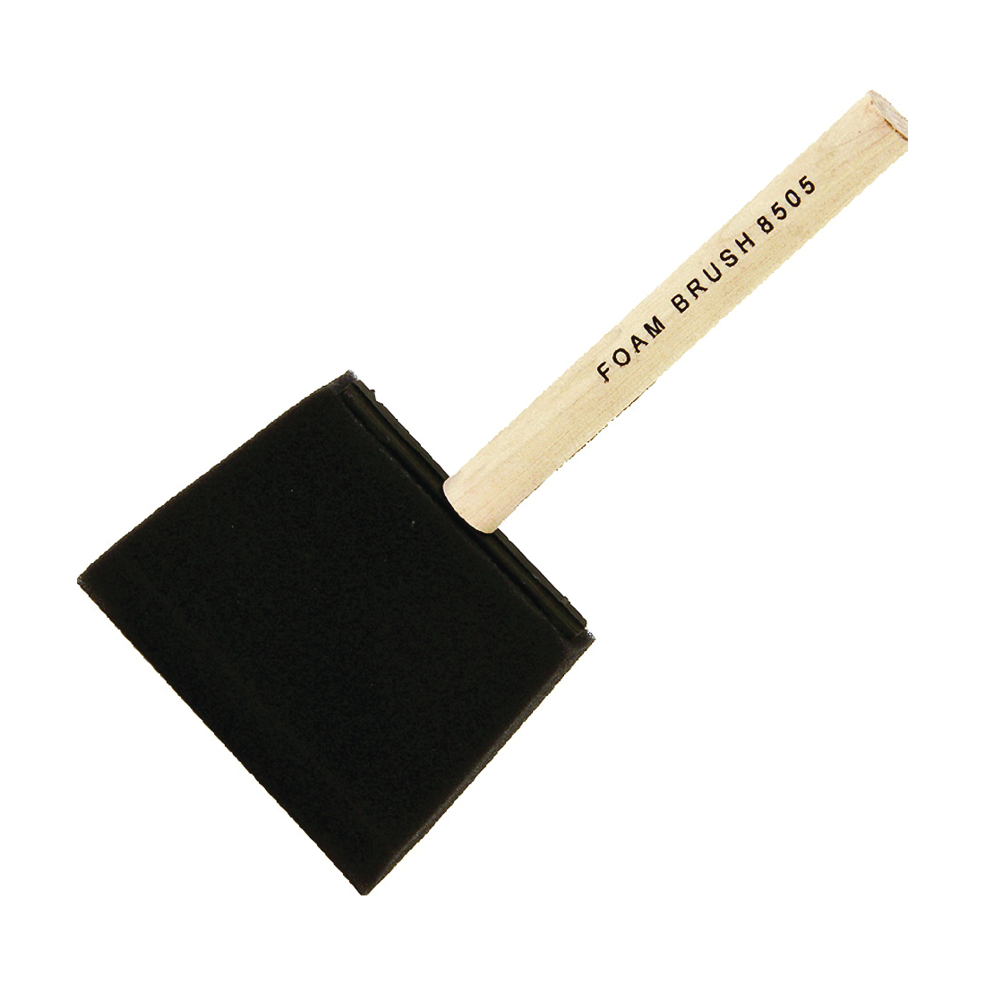 850540 Paint Brush, 4 in Brush, Foam Brush, Wood Handle