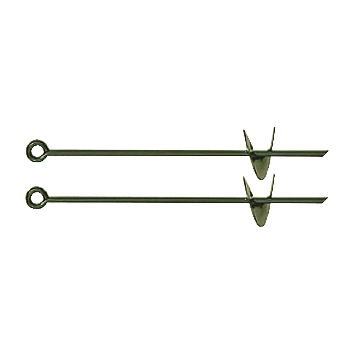 PS 7690 Playset Anchor, Metal, Black, For: Securing Playsets, Slides and Climbers