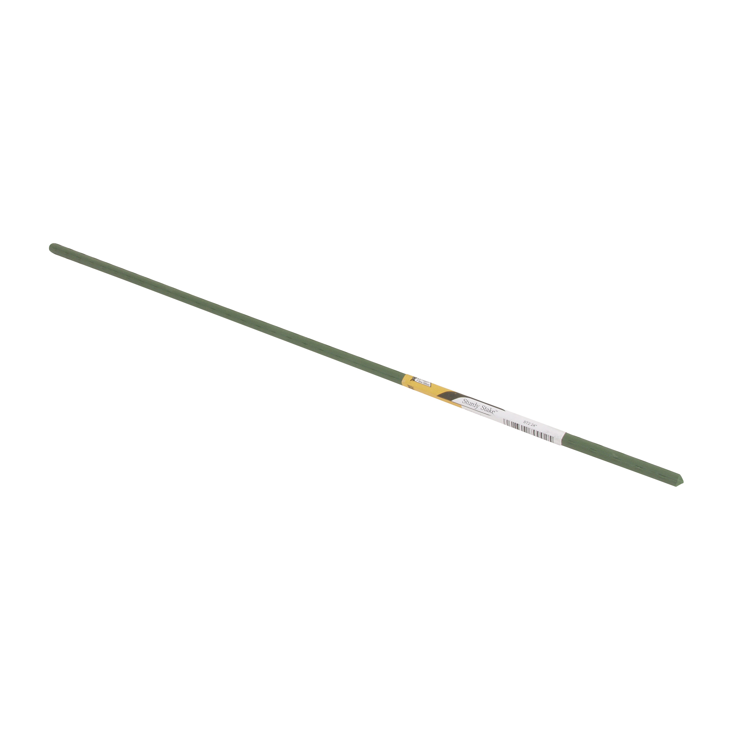 ST6 Sturdy Stake, 72 in L, 7/16 in Dia, Steel, Green