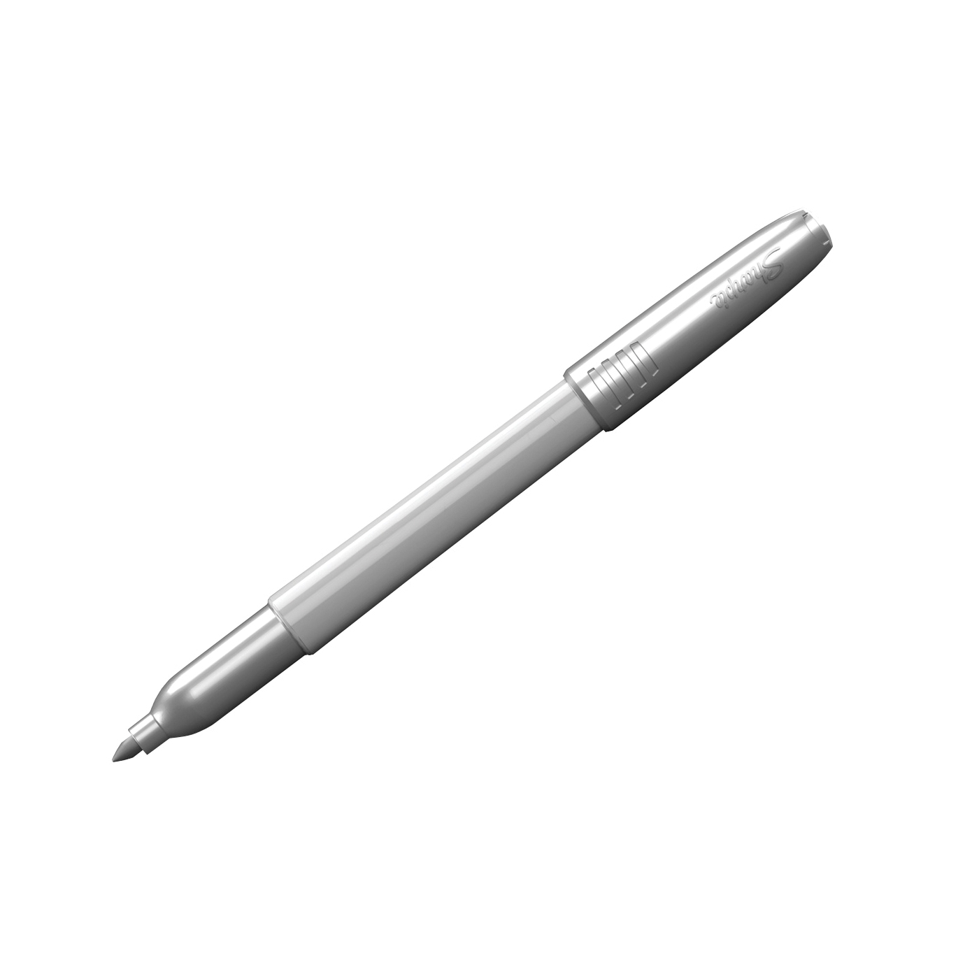 39108 Permanent Marker, Fine Lead/Tip, Silver Lead/Tip