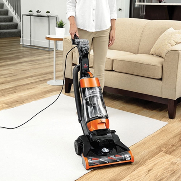 BISSELL CleanView 1831 Vacuum Cleaner, Multi-Level Filter, 25 ft L Cord, Samba Orange Housing - 4