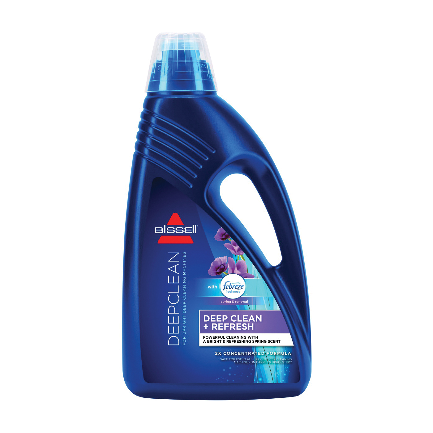1052 Carpet Cleaner, 60 oz Bottle, Liquid, Characteristic, Pale Yellow