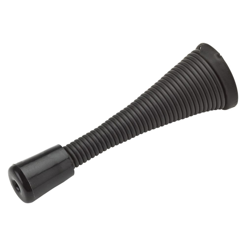 N830-158 Door Stop, 15/16 in Dia Base, 3 in Projection, Steel, Oil-Rubbed Bronze